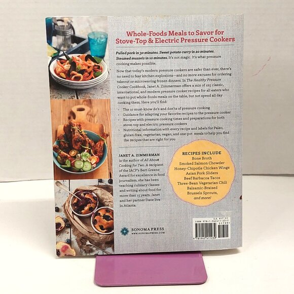 Lot of 2 Pressure Cooker Cookbooks: Paperback, Good - Murray, Zimmerman - Picture 2 of 6